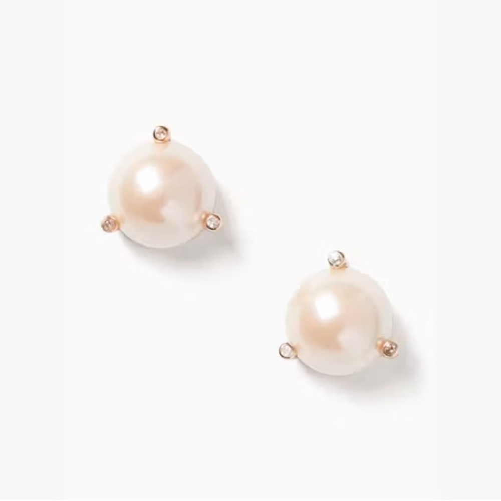 NWT Kate Spade Rise And Shine Pearl Studs